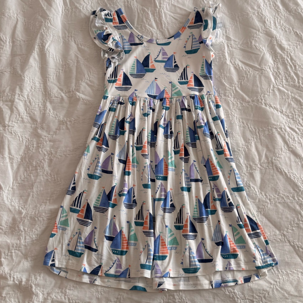 Colorful Geometric Pattern Dress